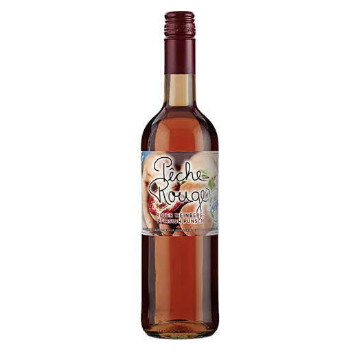 ROTER WEINBERGPFIRSICH PUNSCH (ALKOHOLFREI) | 75 cl