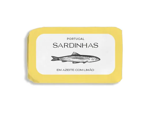 SARDINEN IN OLIVENÖL MIT ZITRONE | 120 g