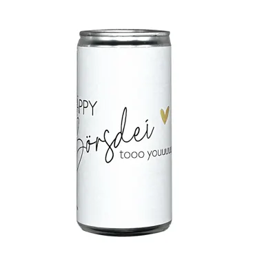 APFELSCHORLE "HÄPPI BÖRSDEI TOOO YOUU" | ALKOHOLFREI | 25 cl