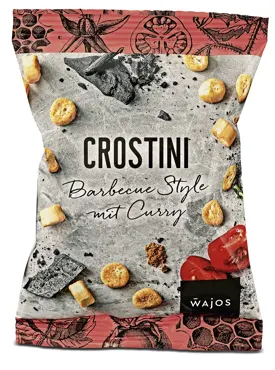 CROSTINI MIT BARBECUE & CURRY | 50 g