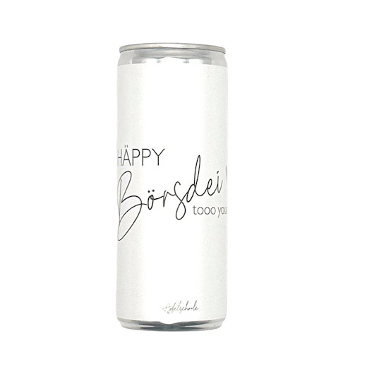 APFELSCHORLE "HÄPPI BÖRSDEI TOOO YOUU" | ALKOHOLFREI | 25 cl