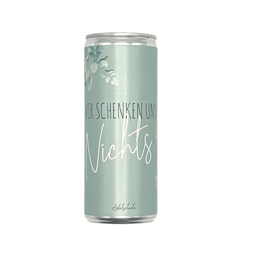 APFELSCHORLE "WIR SCHENKEN UNS NICHTS" | ALKOHOLFREI | 25 cl