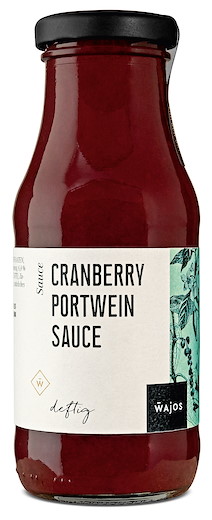 CRANBERRY PORTWEIN SAUCE | 245 ml