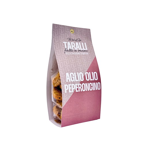 TARALLI AGLIO, OLIO, PEPERONCINO | 200 g