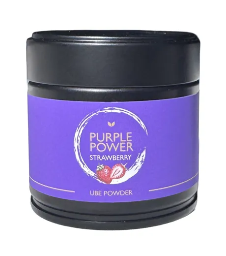 PREMIUM UBE PULVER ERDBEER | 70 g